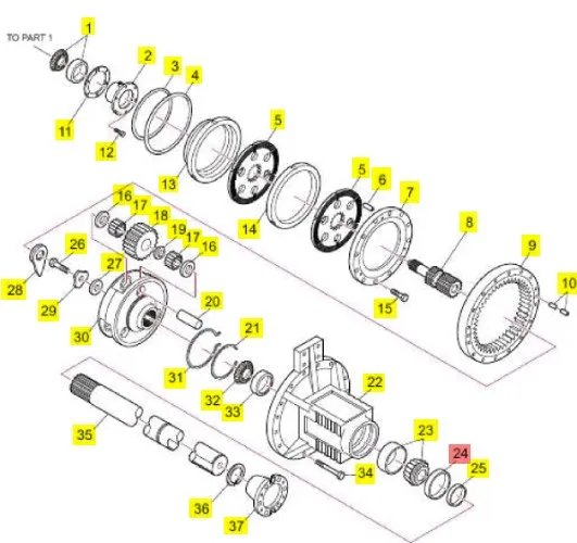 9840388 - уплотнительное кольцо