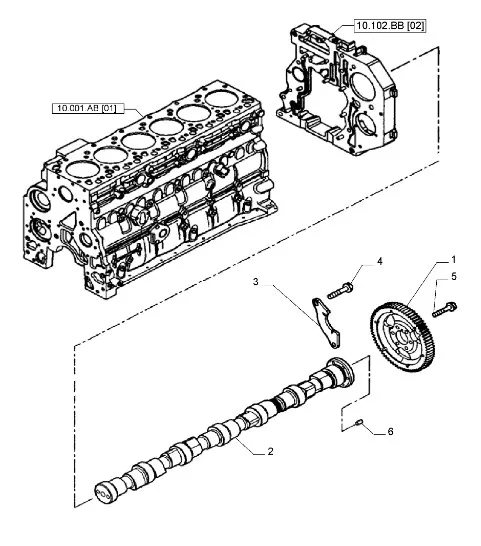504094080 - вал распределительный